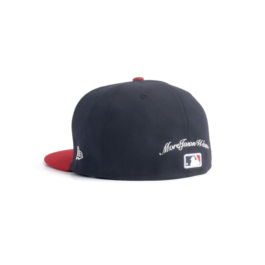 FLA x Braves New Era 59FIFTY Fitted Cap - Navy / Red